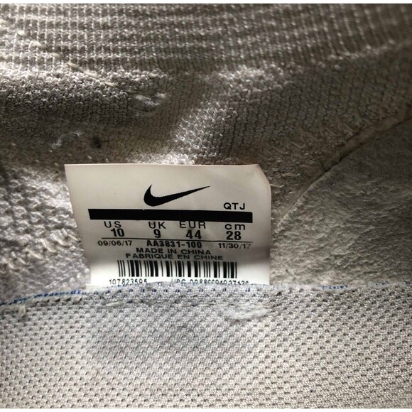 Nike Air VaporMax x OFF-WHITE Part 2 2018 White AA3831-100 Men’s Size 10 - Picture 6 of 7